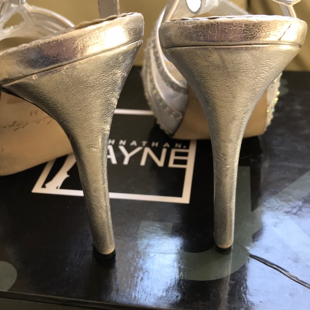 Johnathan Kayne Rhinestone Heels - Picture 3 of 4